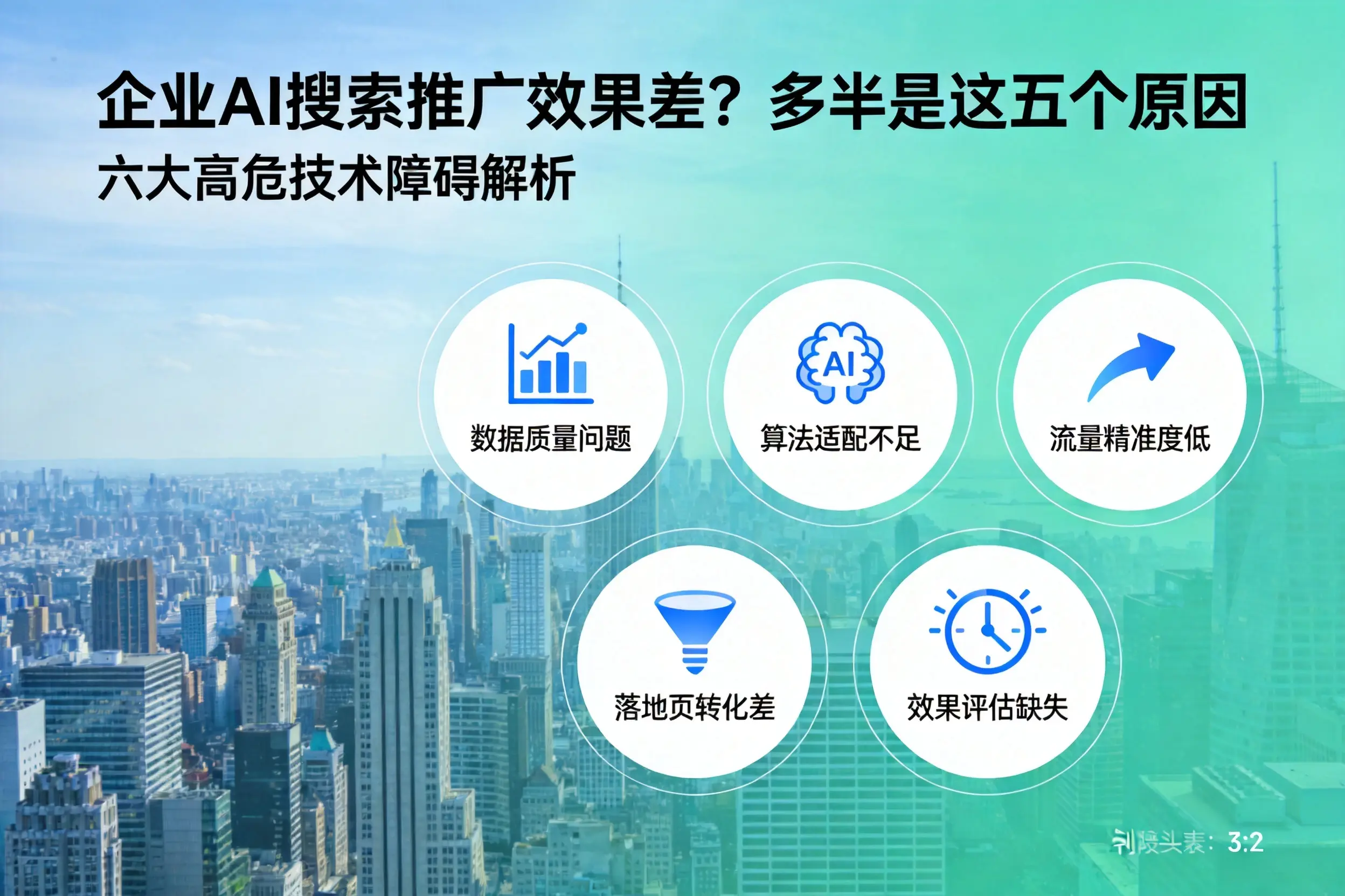 凉城企业AI搜索推广效果差?多半是这五个原因